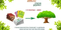 Эко - акция "Сдай макулатуру - спаси дерево!